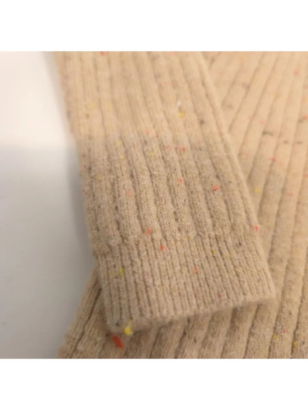Analogie by Lil Legs Ribbed Sweater & Pants Set Tan Toffee Speckle Knit Size 24M